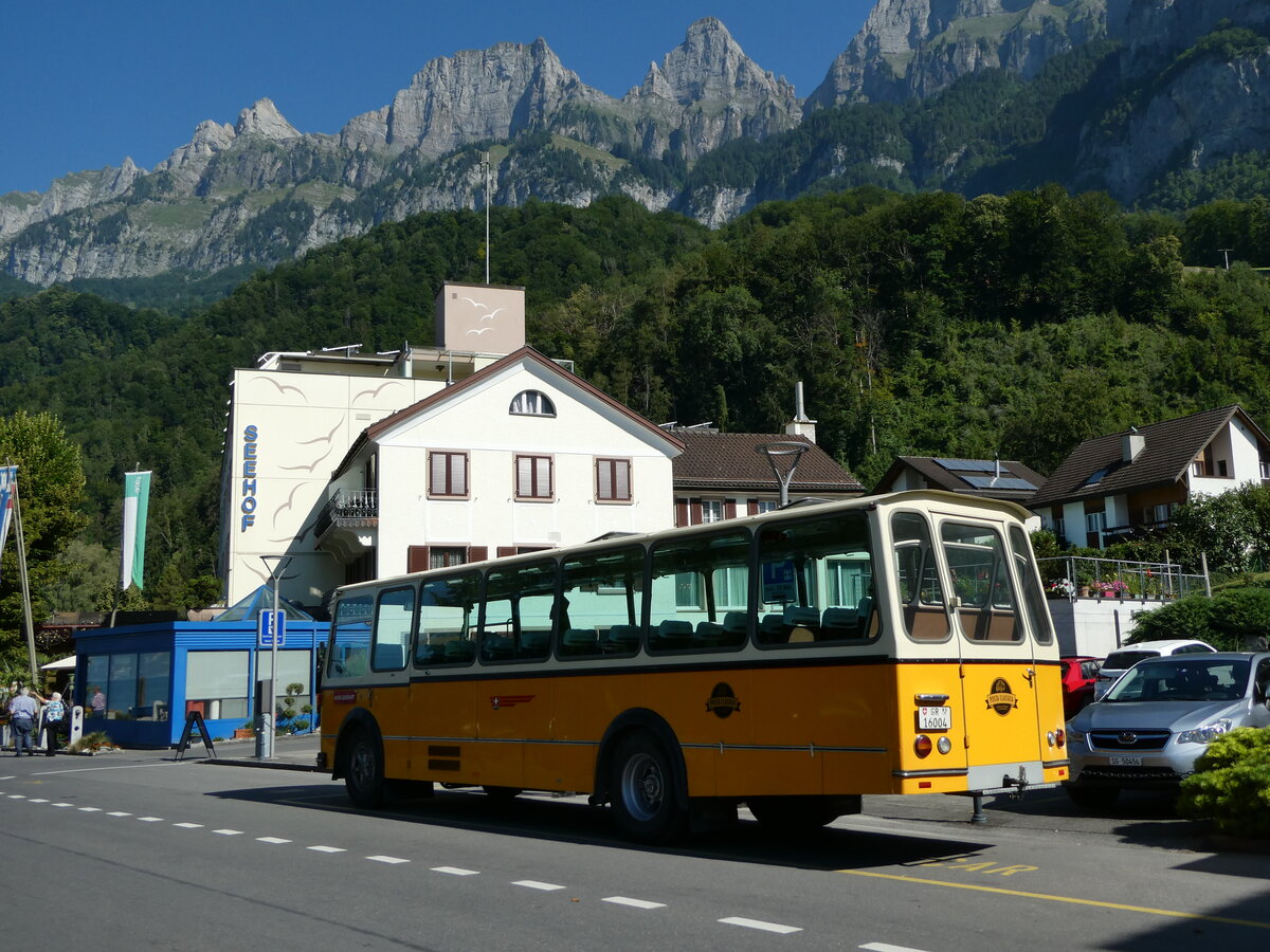 (238'214) - Wittwer, Chur - GR 16'004 - FBW/Gangloff (ex Eggenberger, M�riken; ex AVG Grindelwald Nr. 11; ex P 24'170) am 17. Juli 2022 in Walenstadt, Hotel Seehof