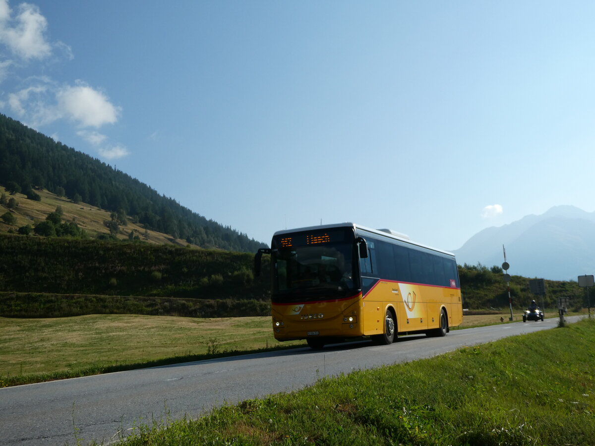 (238'363) - Seiler, Ernen - VS 504'351 - Iveco am 24. Juli 2022 in Ulrichen, Furkastrasse