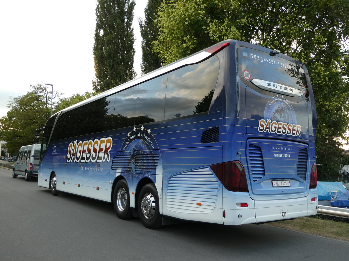 (238'477) - S�gesser, Wintersingen - Nr. 4/BL 7301 - Setra am 27. Juli 2022 in Thun