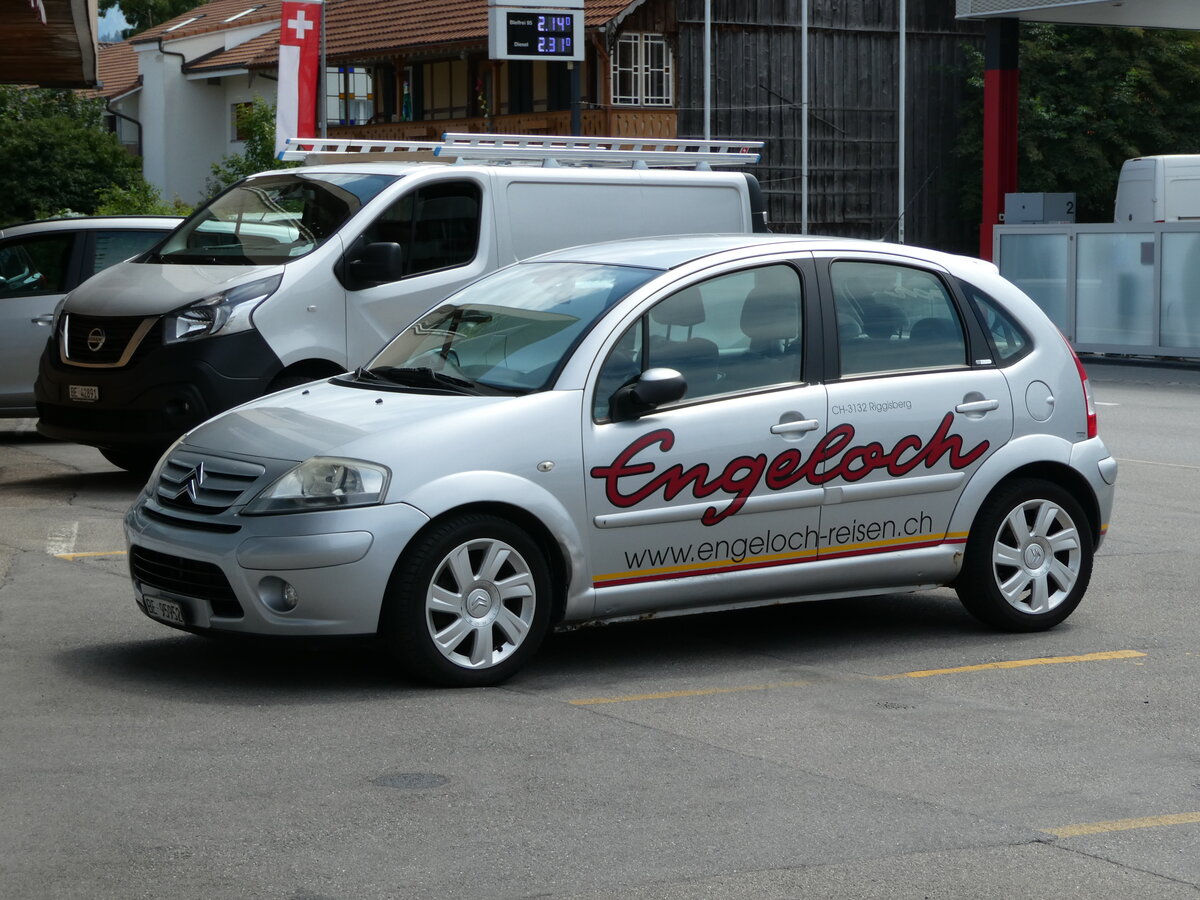 (238'497) - Engeloch, Riggisberg - BE 95'952 - Citro�n am 28. Juli 2022 in Riggisberg, Ladehus Gr�nig