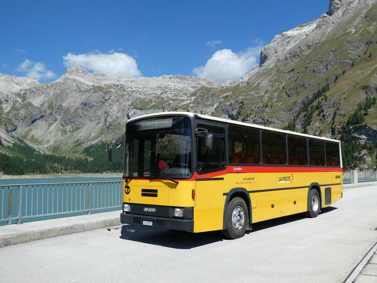 (238'671) - Oser, B�rchen - VS 93'575 - NAW/Lauber (ex Epiney, Ayer) am 31. Juli 2022 in Anz�re, Barrage de Tseuzier