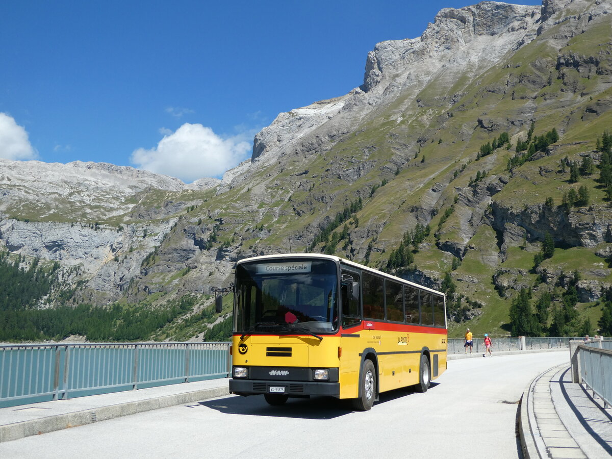 (238'672) - Oser, B�rchen - VS 93'575 - NAW/Lauber (ex Epiney, Ayer) am 31. Juli 2022 in Anz�re, Barrage de Tseuzier