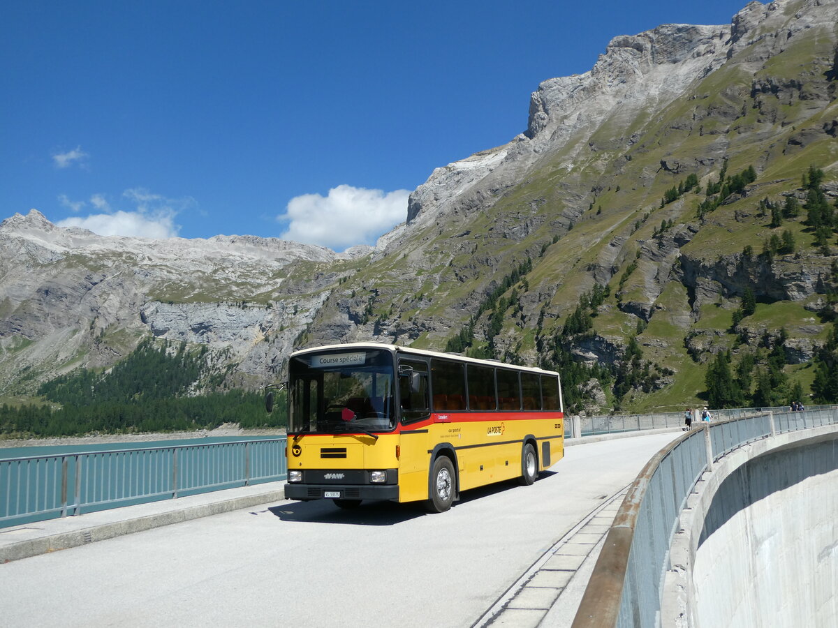 (238'674) - Oser, B�rchen - VS 93'575 - NAW/Lauber (ex Epiney, Ayer) am 31. Juli 2022 in Anz�re, Barrage de Tseuzier