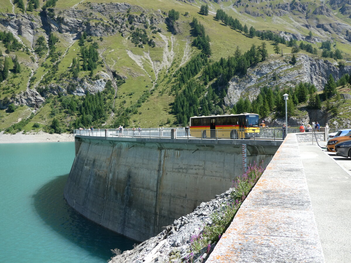 (238'684) - Oser, B�rchen - VS 93'575 - NAW/Lauber (ex Epiney, Ayer) am 31. Juli 2022 in Anz�re, Barrage de Tseuzier