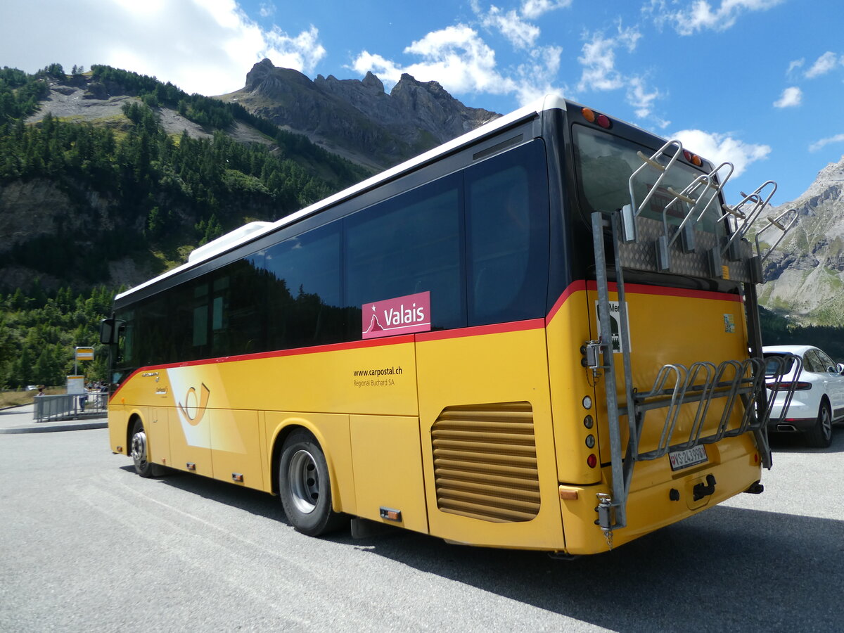 (238'699) - Buchard, Leytron - Nr. 250/VS 243'998 - Irisbus am 31. Juli 2022 in Anz�re, Barrage de Tseuzier