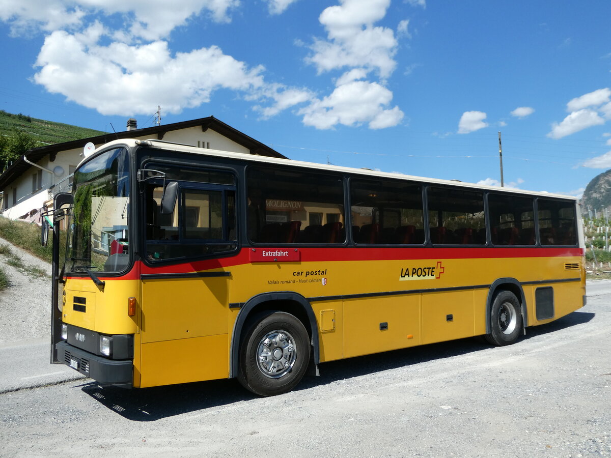 (238'704) - Oser, B�rchen - VS 93'575 - NAW/Lauber (ex Epiney, Ayer) am 31. Juli 2022 in Molignon, Route de Molignon