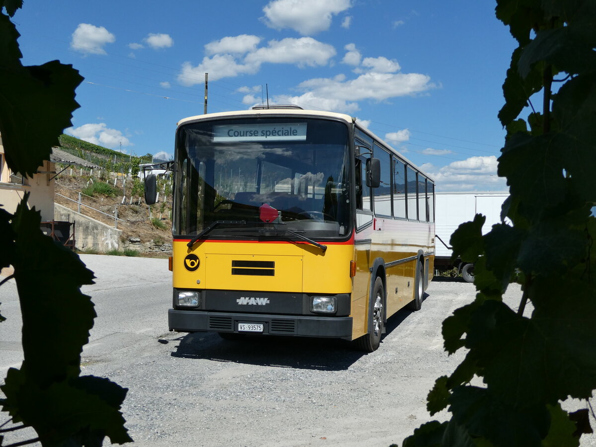 (238'706) - Oser, B�rchen - VS 93'575 - NAW/Lauber (ex Epiney, Ayer) am 31. Juli 2022 in Molignon, Route de Molignon