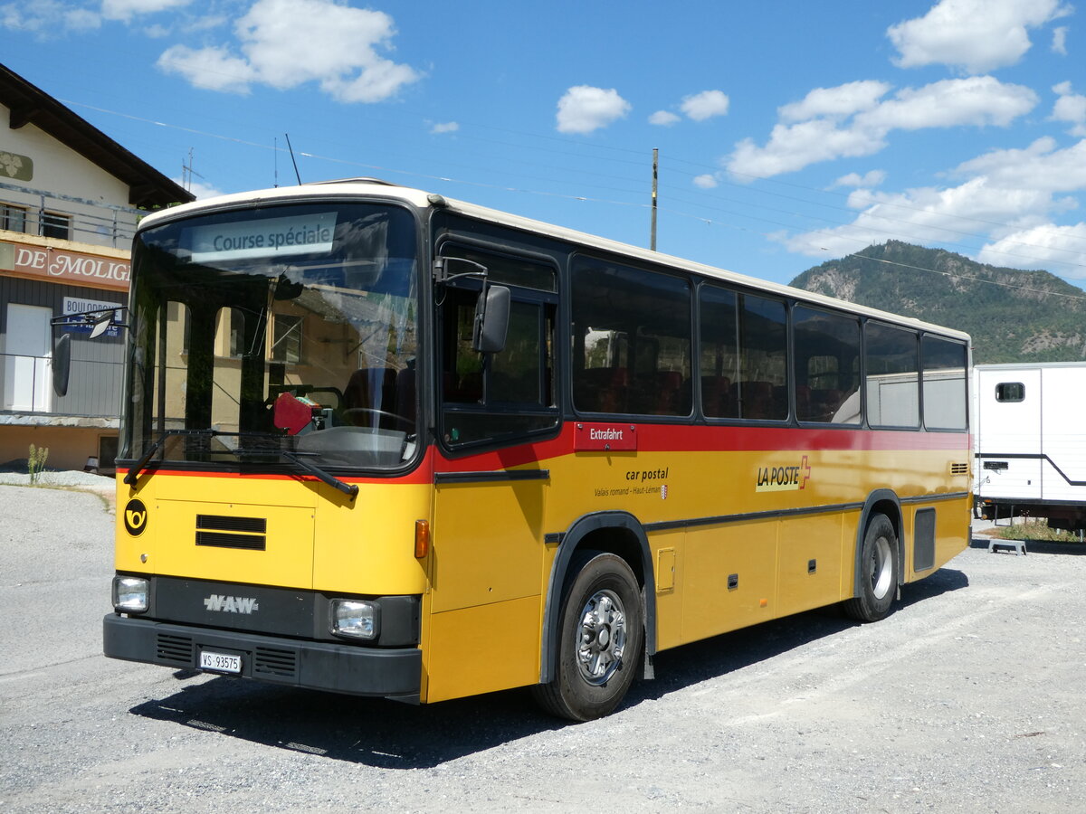 (238'708) - Oser, B�rchen - VS 93'575 - NAW/Lauber (ex Epiney, Ayer) am 31. Juli 2022 in Molignon, Route de Molignon