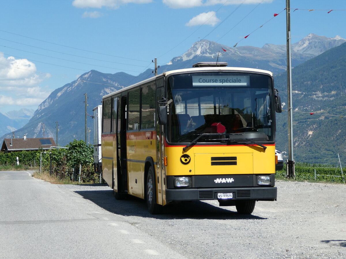 (238'709) - Oser, B�rchen - VS 93'575 - NAW/Lauber (ex Epiney, Ayer) am 31. Juli 2022 in Molignon, Route de Molignon