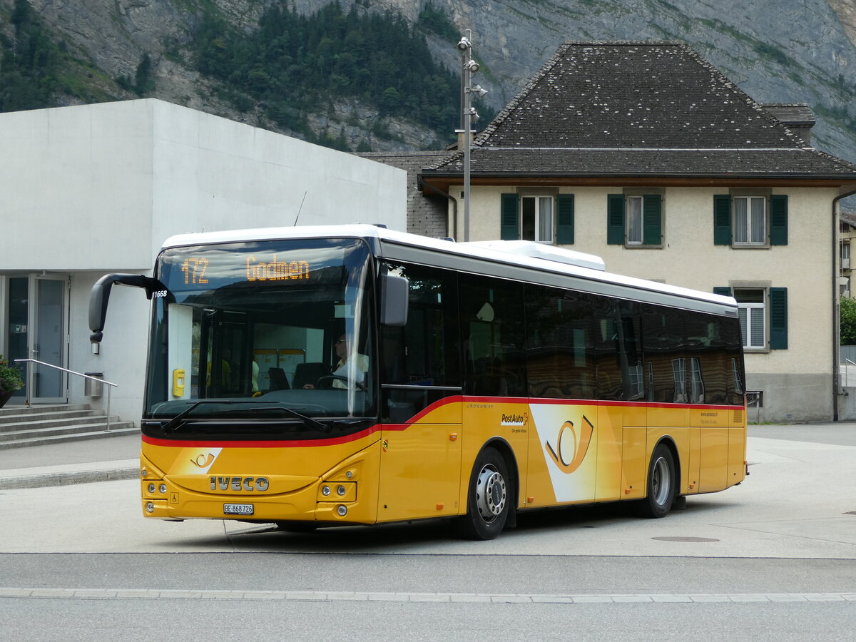 (238'791) - Fl�ck, Brienz - Nr. 26/BE 868'726 - Iveco am 1. August 2022 in Innertkirchen, Grimseltor