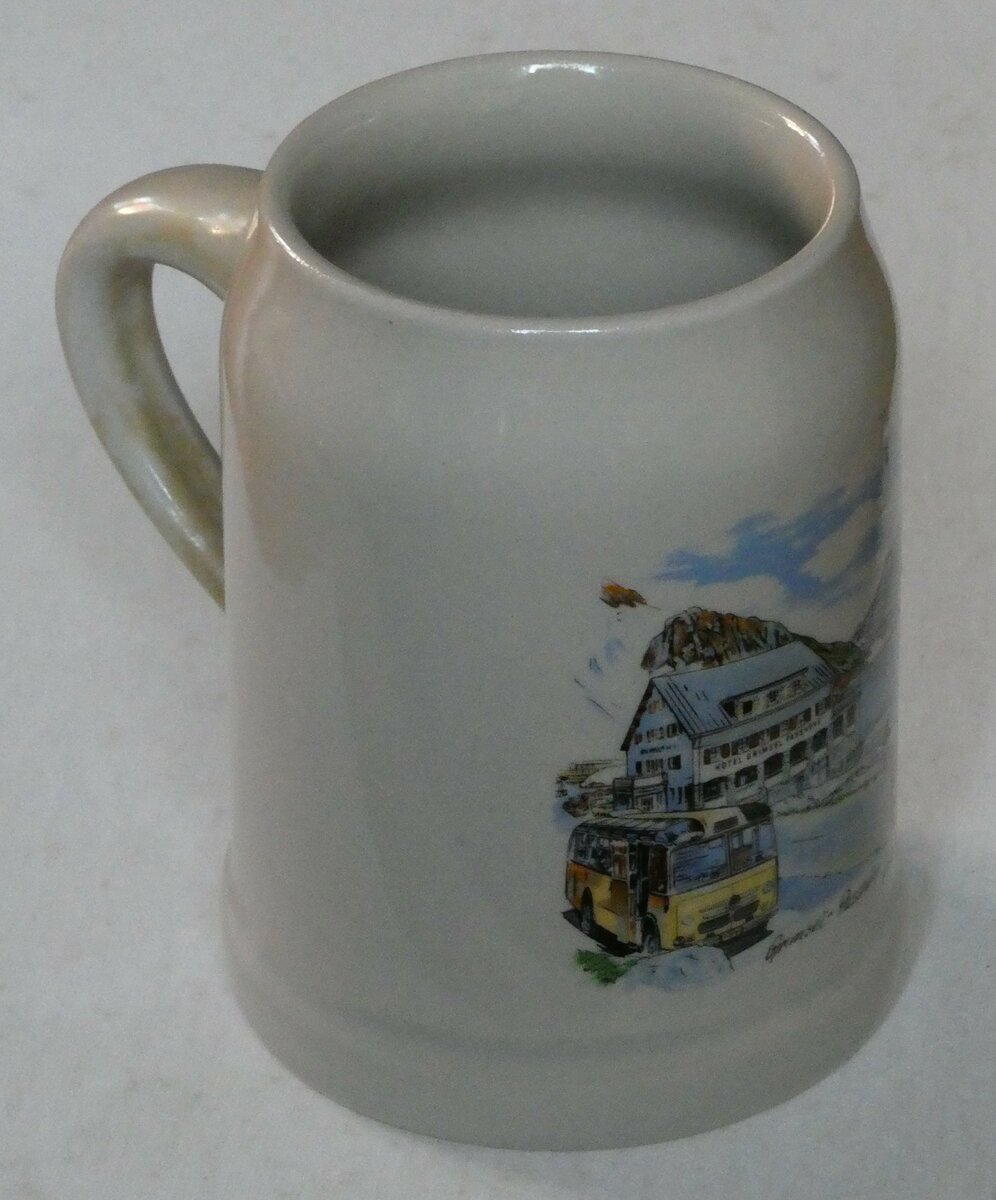 (238'808) - Bierhumpen von der Grimsel-Passh�he am 3. August 2022 in Thun