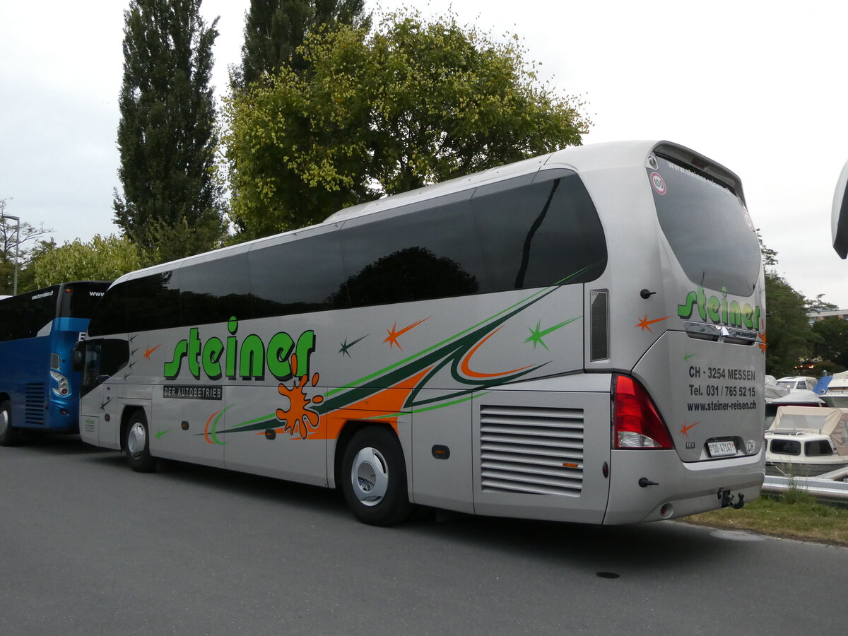 (238'843) - Steiner, Messen - SO 47'147 - Neoplan am 6. August 2022 in Thun, Strandbad