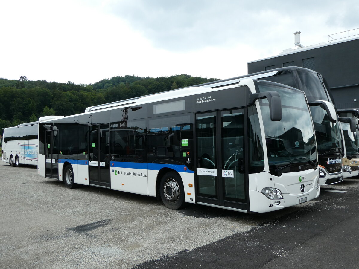 (238'924) - Maag, Kloten - Nr. 48/ZH 461'148 - Mercedes am 7. August 2022 in Winterthur, EvoBus