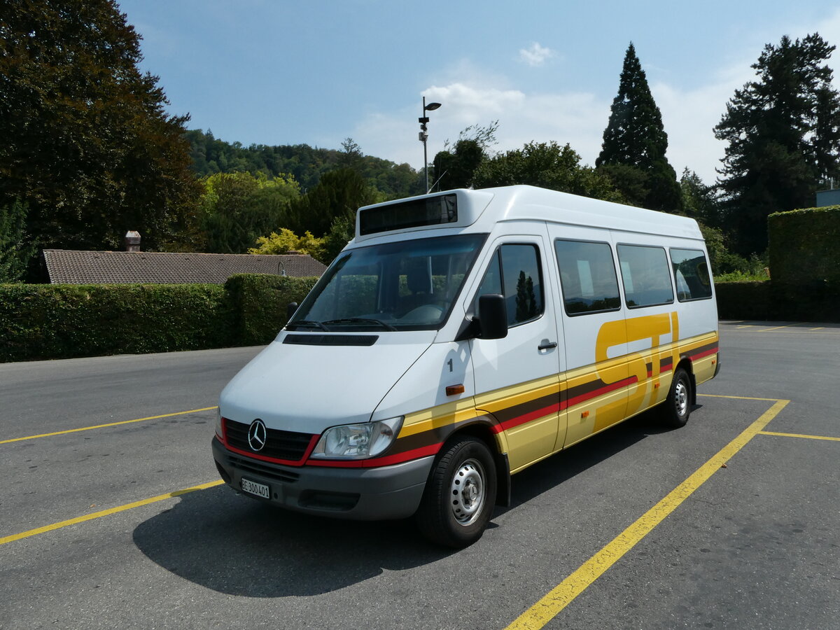 (239'093) - STI Thun - Nr. 1/BE 300'401 - Mercedes am 17. August 2022 bei der Schiffl�ndte Thun