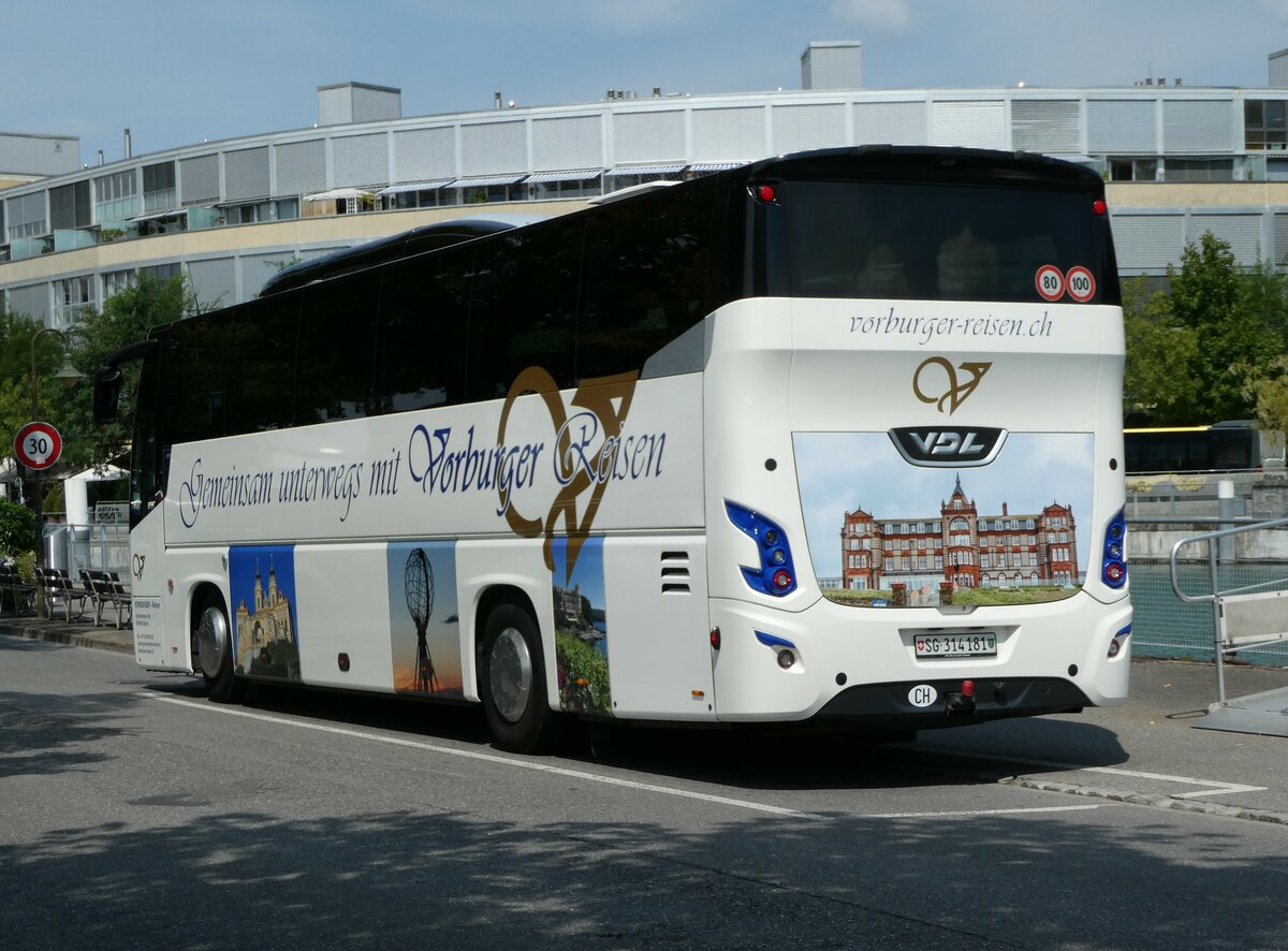 (239'096) - Vorburger, Buchs - SG 314'181 - VDL am 17. August 2022 bei der Schiffl�ndte Thun