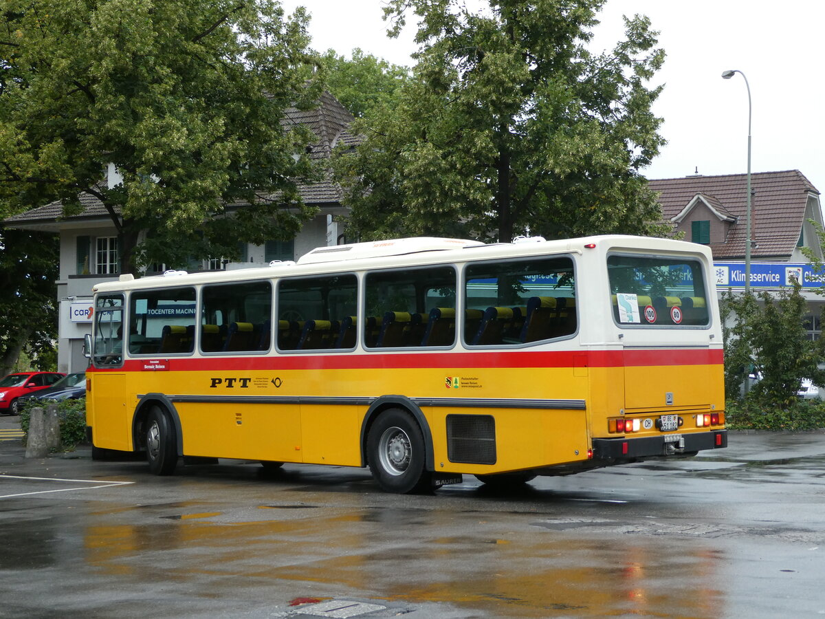 (239'101) - Bernair, M�nsingen - BE 651'182 - Saurer/T�scher (ex Schebath, Lauerz; ex Albin, F�llanden; ex Heim, Flums) am 18. August 2022 in Thun, Grabengut