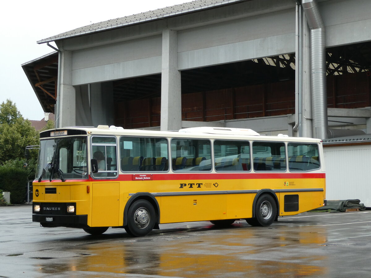 (239'103) - Bernair, M�nsingen - BE 651'182 - Saurer/T�scher (ex Schebath, Lauerz; ex Albin, F�llanden; ex Heim, Flums) am 18. August 2022 in Thun, Grabengut