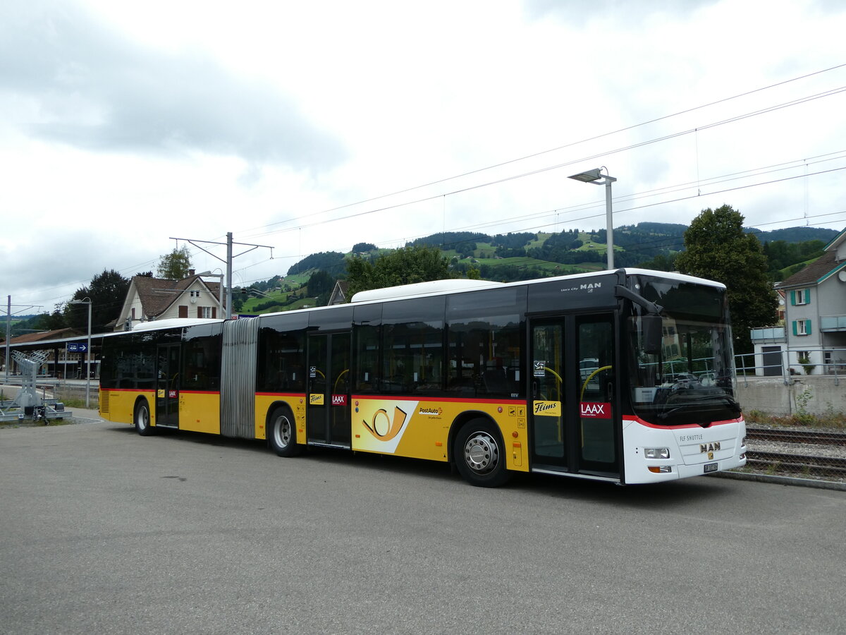 (239'251) - PostAuto Graub�nden - GR 102'306 - MAN (ex PostAuto Ostschweiz; ex Kistler, Reichenburg) am 20. August 2022 in Nesslau, Garage