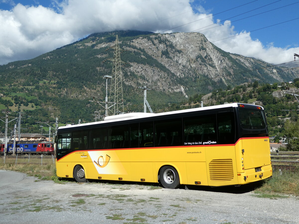 (239'349) - PostAuto Graub�nden - (GR 162'971) - Irisbus am 21. August 2022 bei Brig
