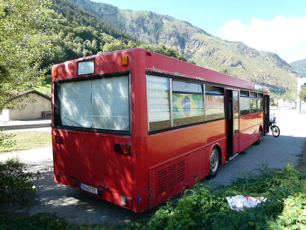 (239'355) - Aus Deutschland: ??? - BN 0792 - Mercedes (ex M�ther, Witten) am 21. August 2022 in Eyholz, Fust