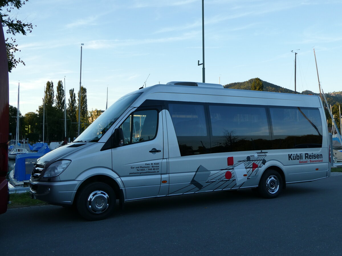 (239'453) - K�bli, Gstaad - BE 26'563 - Mercedes am 23. August 2022 in Thun, Strandbad