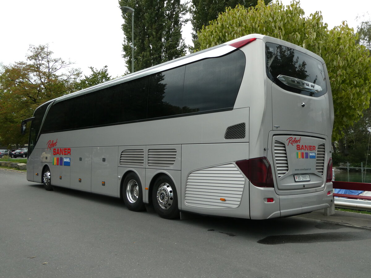 (239'482) - Saner, Basel - BS 2900 - Setra am 26. August 2022 in Thun, Strandbad