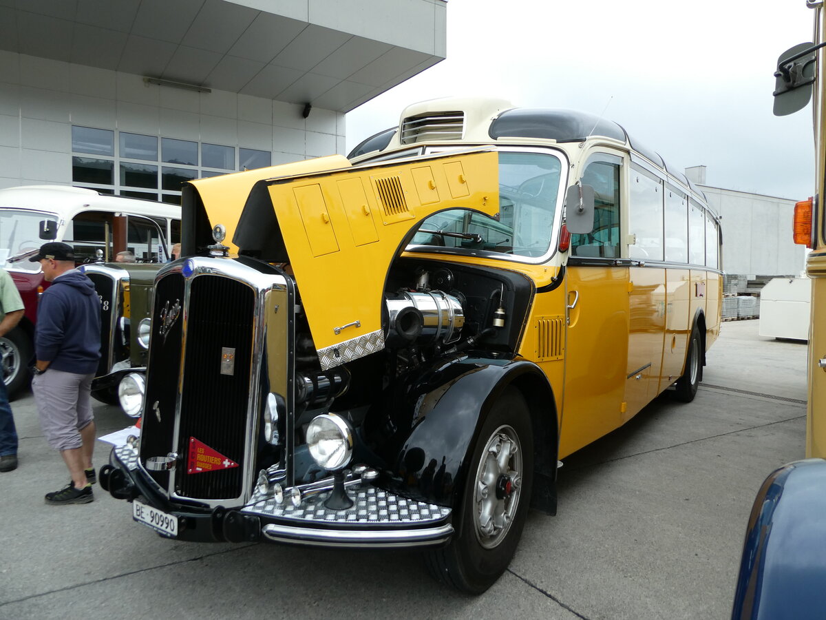 (239'604) - Ritter, Sch�pbach - BE 90'990 - Saurer/Gangloff (ex Linder, Einigen; ex P 23'146; ex P 2215) am 27. August 2022 in Oberkirch, CAMPUS Sursee