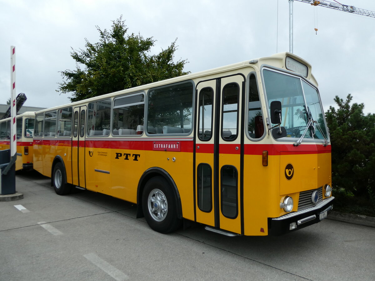 (239'618) - Zimmermann, Niederwangen - BE 985 U - Saurer/T�scher (ex P 24'632) am 27. August 2022 in Oberkirch, CAMPUS Sursee