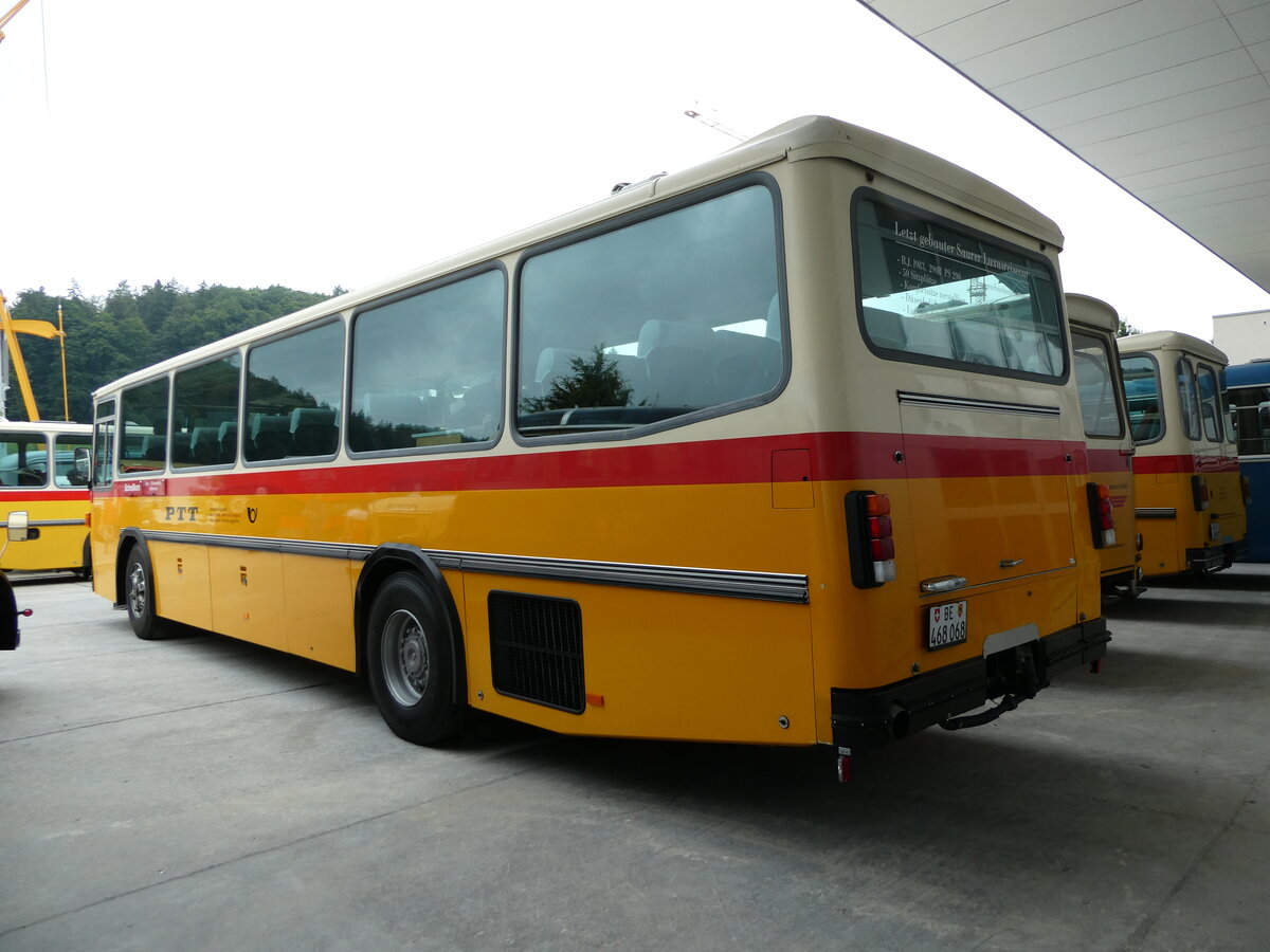 (239'630) - M�ller, Uttigen - BE 468'068 - Saurer/R&J (ex Stocker, Ottikon; ex Eberle, Wittenbach; ex Richter, Ossingen; ex P 25'350) am 27. August 2022 in Oberkirch, CAMPUS Sursee