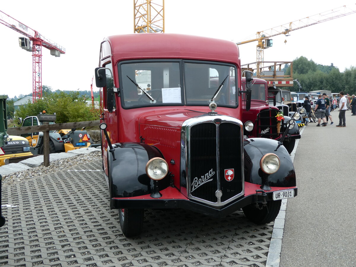 (239'641) - Schuler, Amsteg - UR 9031 - Berna/Hess (ex H�fliger, Luzern; ex M+3143) am 27. August 2022 in Oberkirch, CAMPUS Sursee