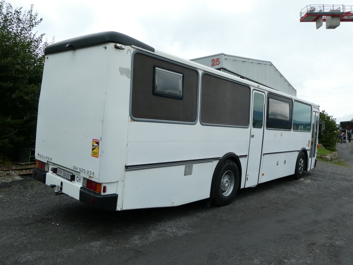 (239'655) - Cassella, Le Ch�telard - FR 26'420 - Saurer/Lauber (ex Epiney, Ayer) am 27. August 2022 in Oberkirch, CAMPUS Sursee