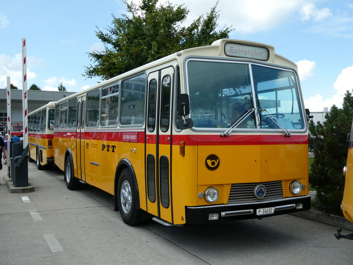 (239'707) - Zimmermann, Niederwangen -  P 24'632  - Saurer/T�scher (ex P 24'632) am 27. August 2022 in Oberkirch, CAMPUS Sursee