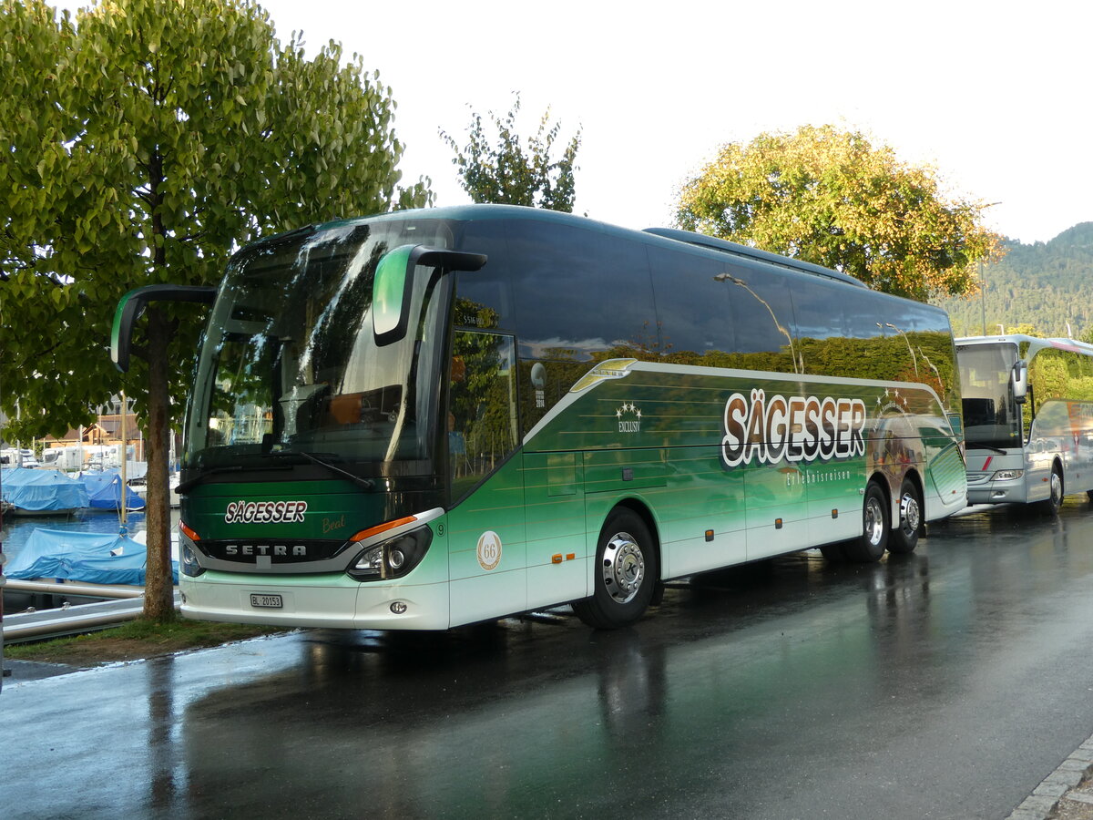 (239'722) - S�gesser, Wintersingen - Nr. 9/BL 20'153 - Setra am 27. August 2022 in Thun, Strandbad