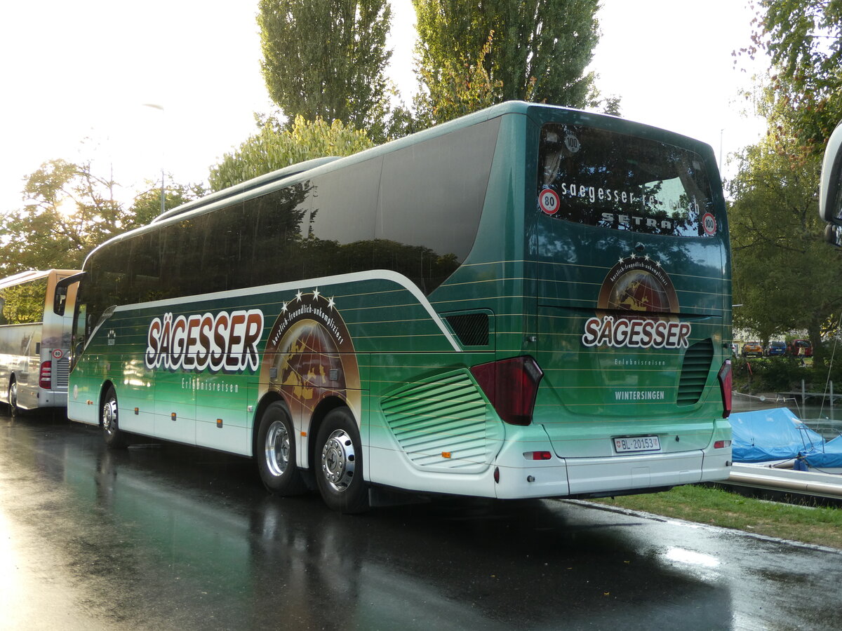 (239'725) - S�gesser, Wintersingen - Nr. 9/BL 20'153 - Setra am 27. August 2022 in Thun, Strandbad