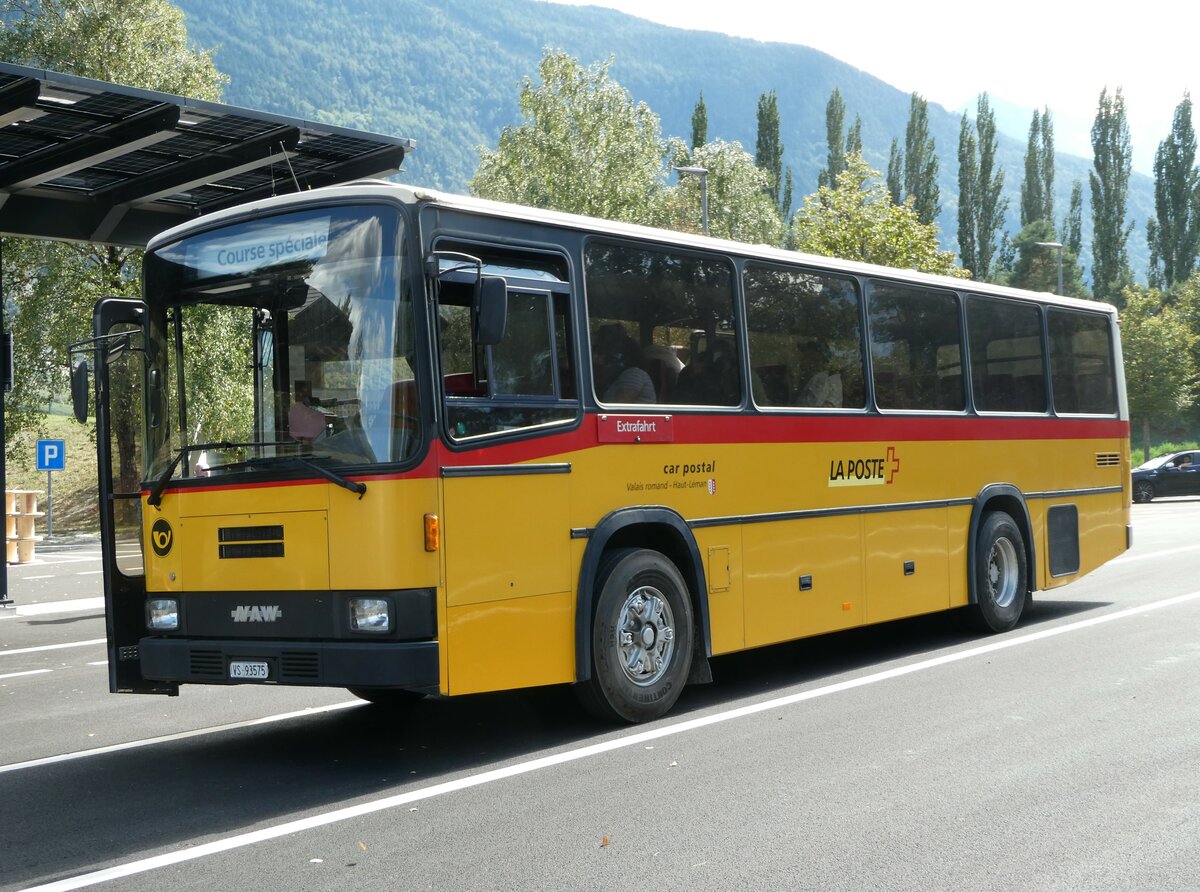 (239'939) - Oser, B�rchen - VS 93'575 - NAW/Lauber (ex Epiney, Ayer) am 4. September 2022 in Charrat, Rastplatz Pierre Avoi