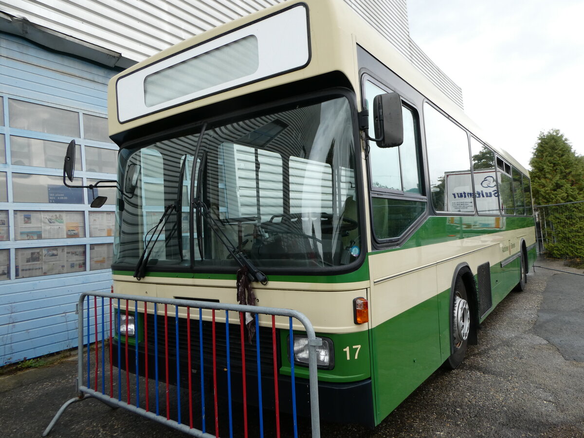 (240'173) - ABl Biasca (R�trobus) - Nr. 17 - NAW/Hess am 24. September 2022 in Moudon, R�trobus