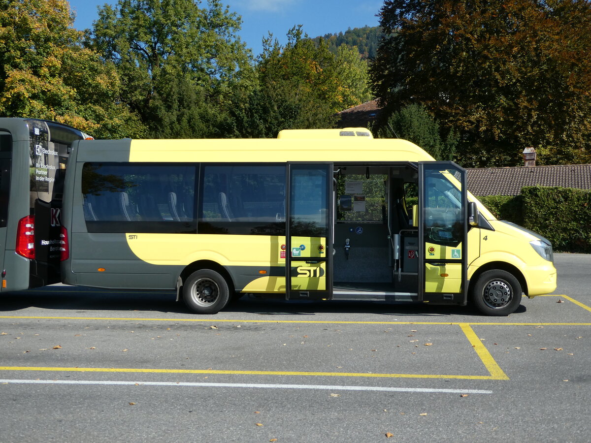(240'637) - STI Thun - Nr. 4/BE 841'004 - Mercedes am 7. Oktober 2022 bei der Schiffl�ndte Thun