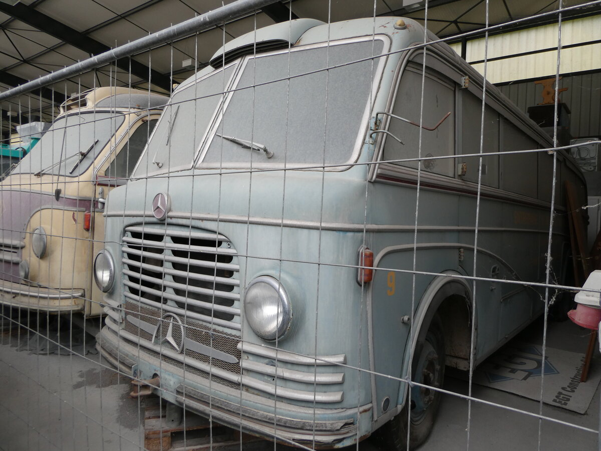 (240'654) - EGT, St-Maurice - Nr. 9 - Mercedes/Lauber am 8. Oktober 2022 in St-Maurice, EGT