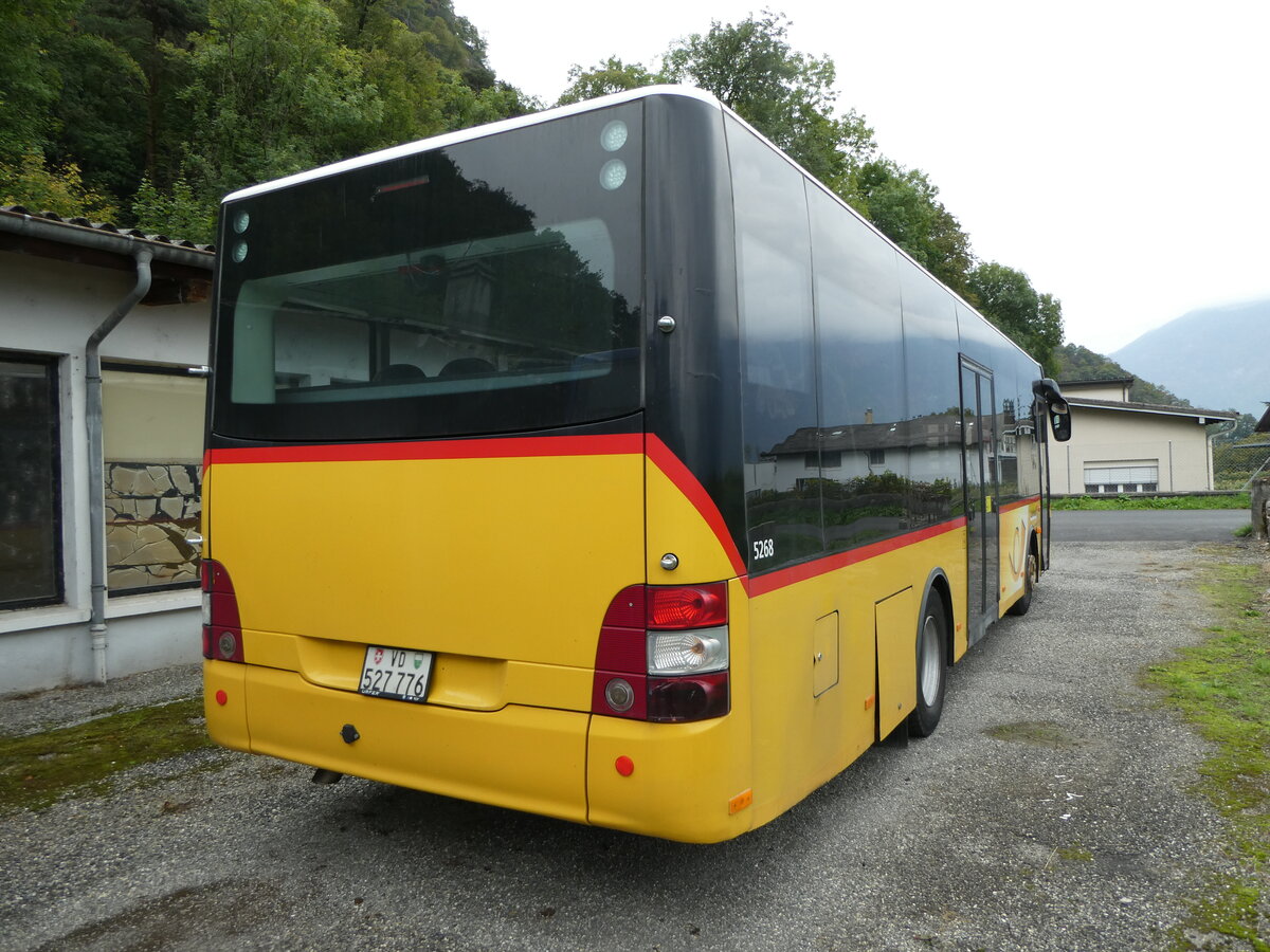 (240'678) - MOB Montreux - Nr. 12/VD 527'776 - MAN/G�ppel am 8. Oktober 2022 in Aigle, Garage