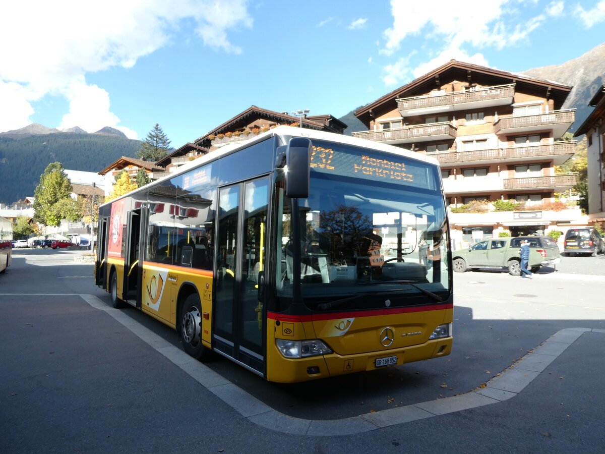 (241'140) - PostAuto Graub�nden - GR 168'852 - Mercedes am 12. Oktober 2022 beim Bahnhof Klosters
