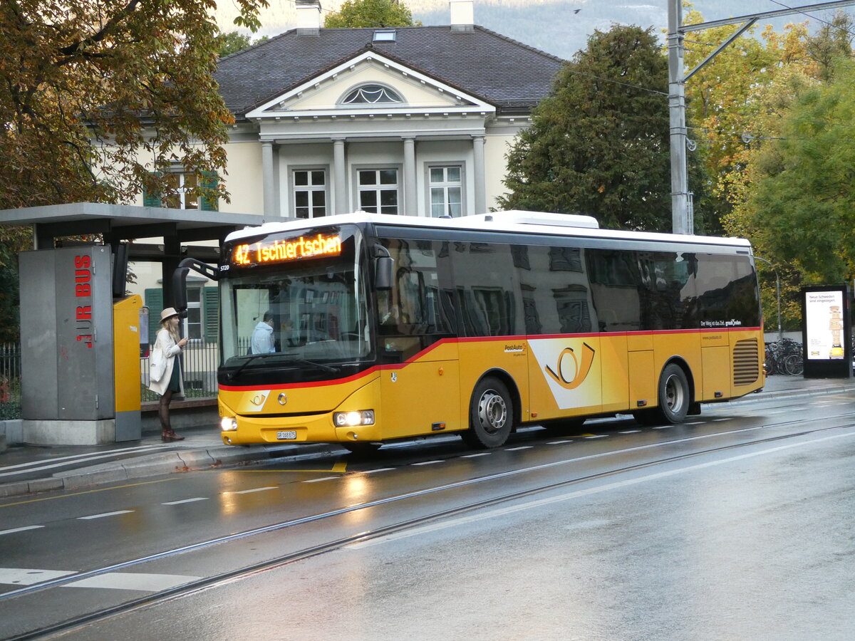 (241'266) - PostAuto Graub�nden - GR 168'875 - Irisbus am 14. Oktober 2022 in Chur, Malteser