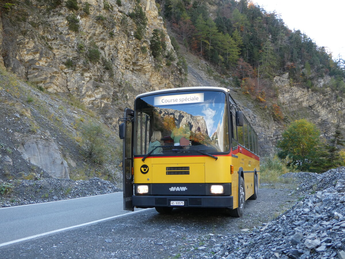 (241'425) - Oser, B�rchen - VS 93'575 - NAW/Lauber (ex Epiney, Ayer) am 16. Oktober 2022 in Aven, Le Br�sil