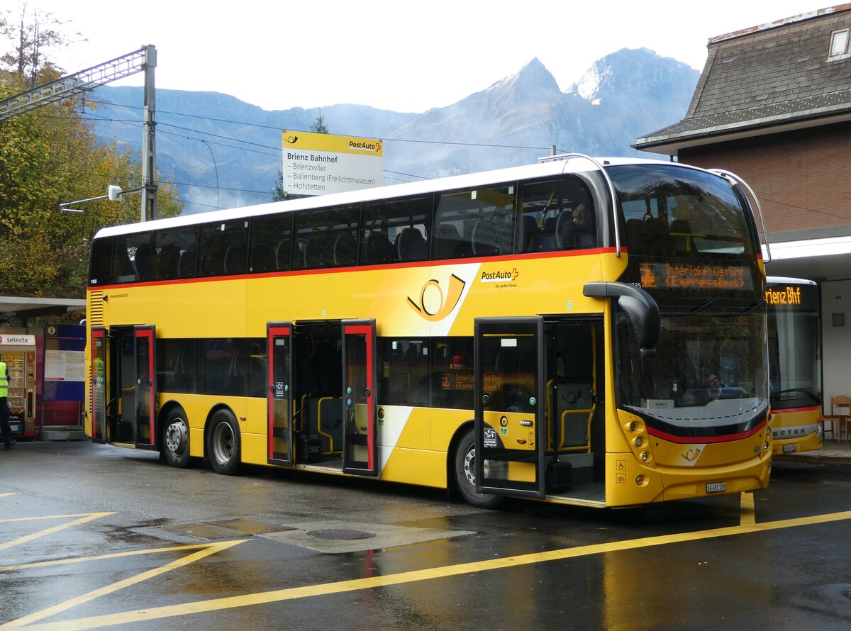 (241'702) - PostAuto Ostschweiz - SG 451'109 - Alexander Dennis (ex CarPostal Ouest; ex PostAuto Ostschweiz SG 445'308) am 22. Oktober 2022 auf dem Br�nigpass