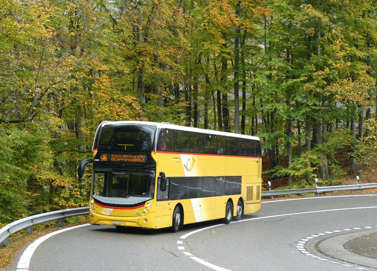 (241'830) - PostAuto Ostschweiz - SG 451'109 - Alexander Dennis (ex CarPostal Ouest; ex PostAuto Ostschweiz SG 445'308) am 24. Oktober 2022 in Br�nigen, Gnoll