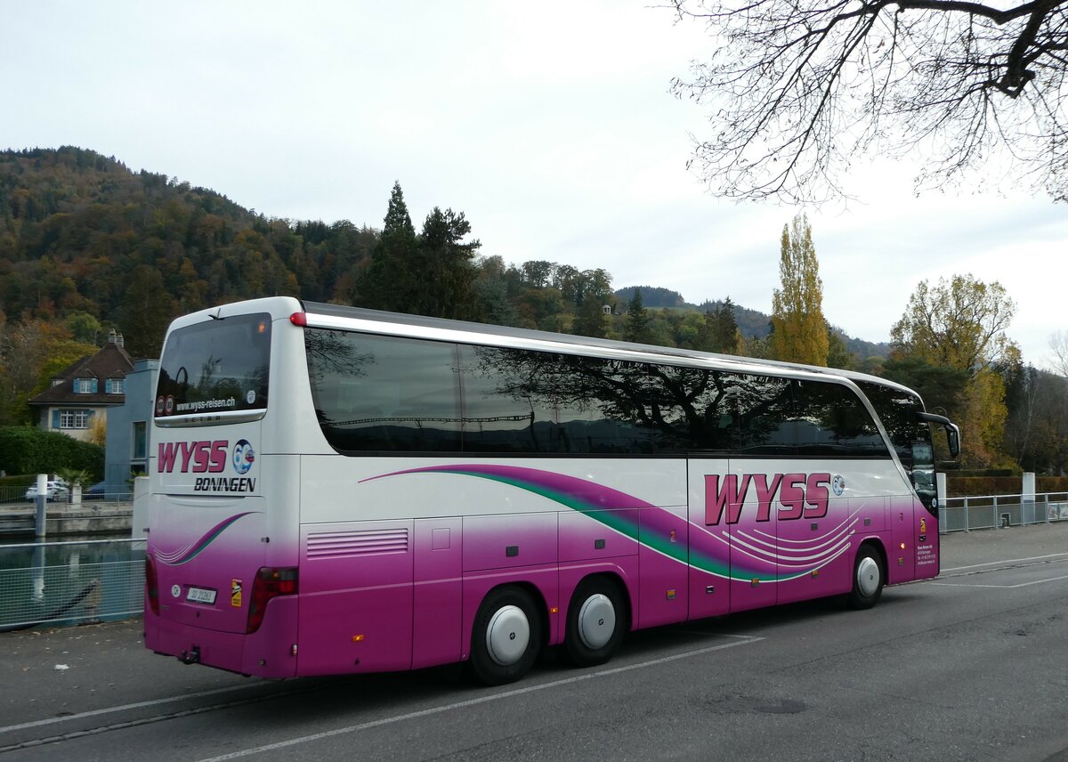 (241'969) - Wyss, Boningen - Nr. 50/SO 21'263 - Setra am 30. Oktober 2022 bei der Schiffl�ndte Thun