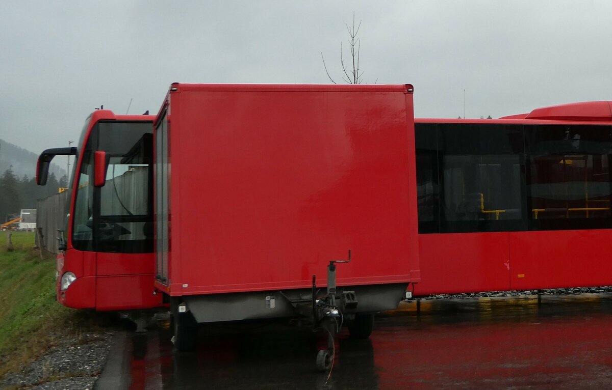 (243'324) - AFA Adelboden - Nr. 69/BE 592'275 - Niederhauser Gep�ckanh�nger am 30. November 2022 in Frutigen, Garage