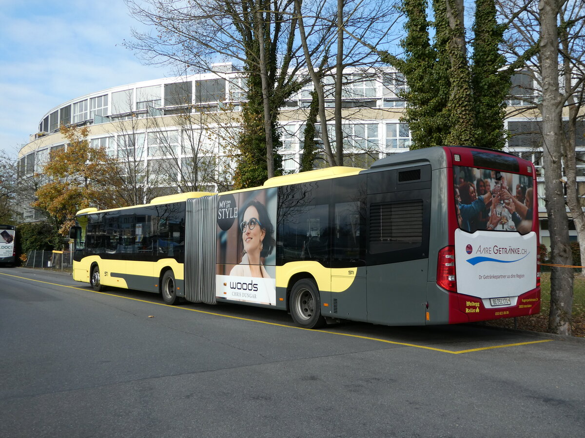 (243'356) - STI Thun - Nr. 170/BE 752'170 - Mercedes am 2. Dezember 2022 bei der Schiffl�ndte Thun