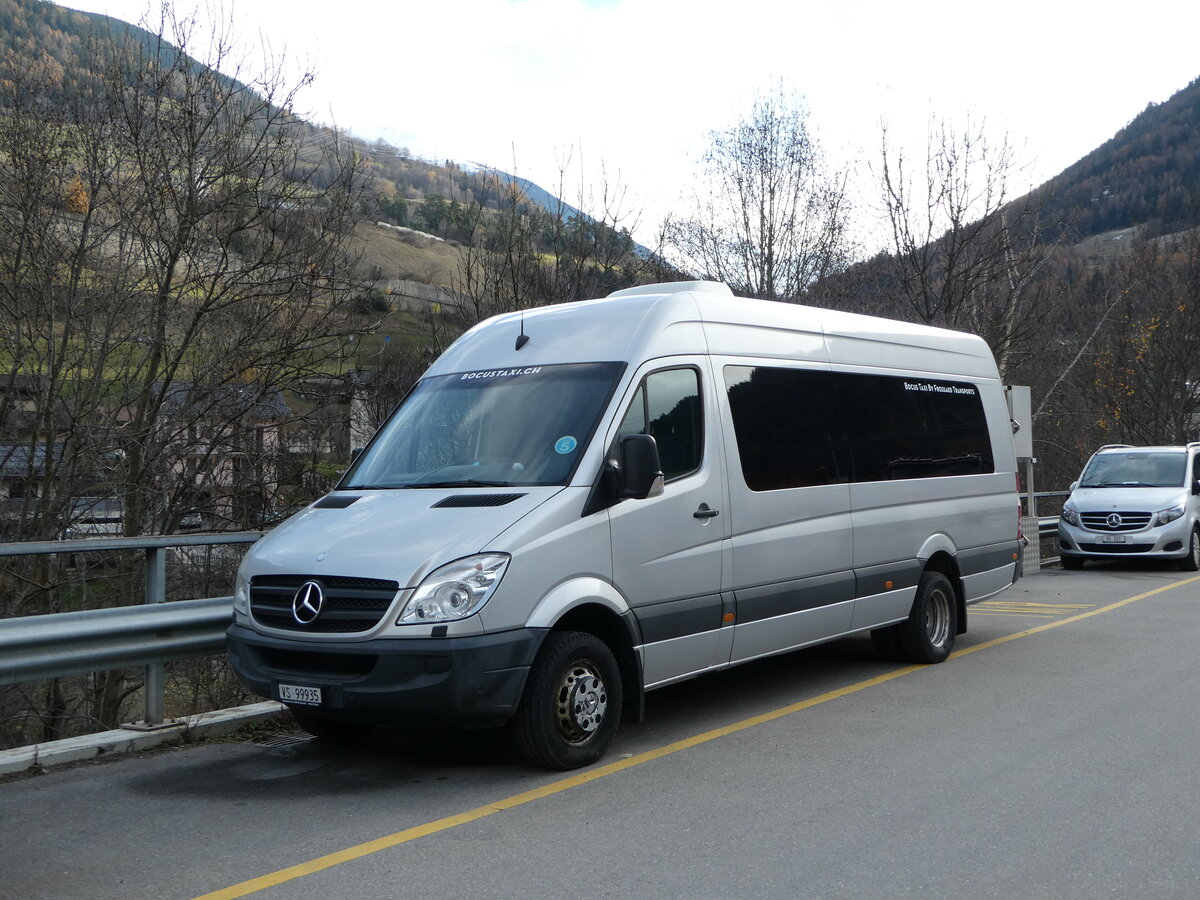 (243'388) - Frossard, Bourg-Saint-Pierre - VS 99'935 - Mercedes am 3. Dezember 2022 in Orsi�res, Garage TMR