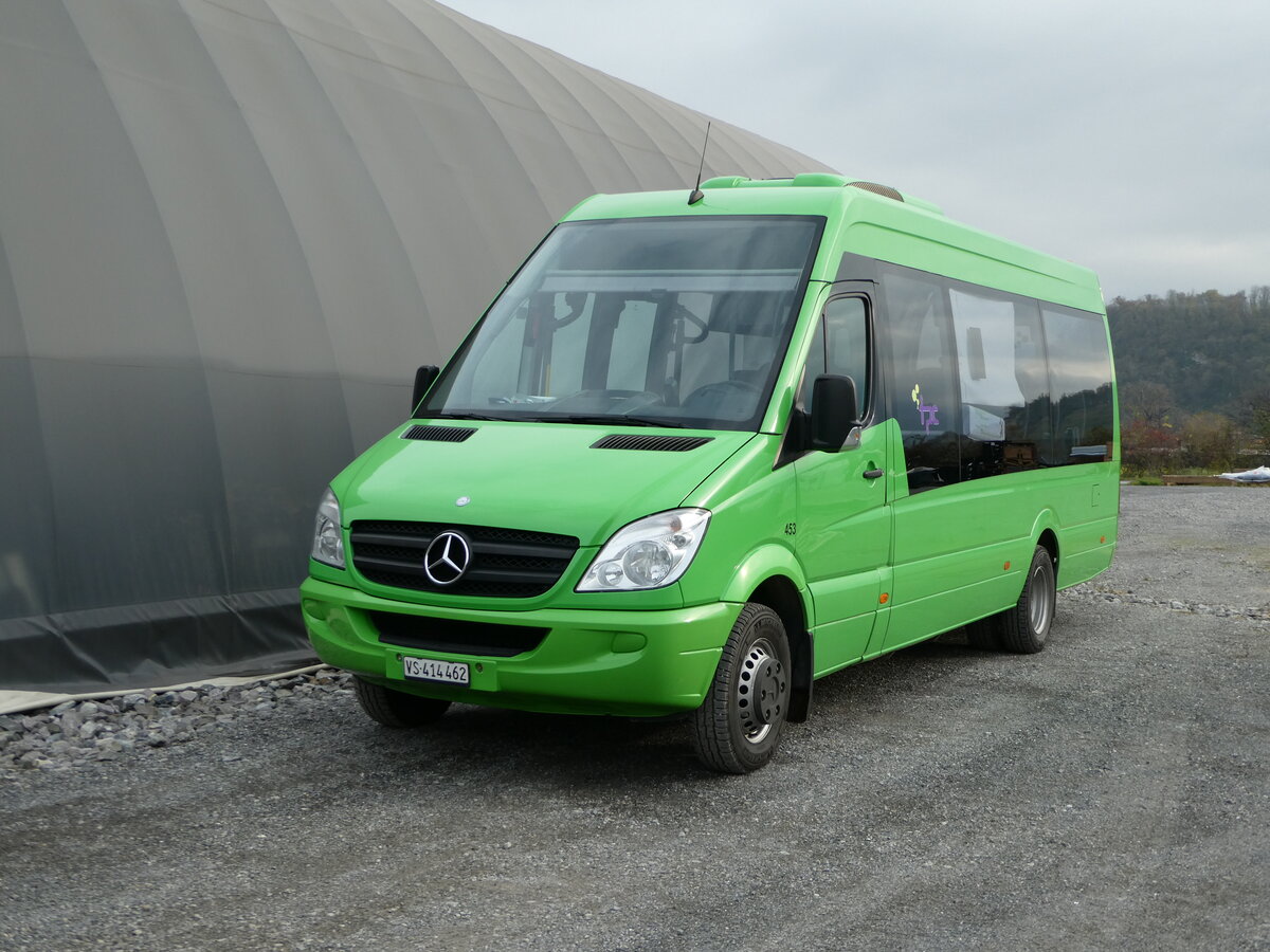 (243'413) - TPC Aigle - Nr. 453/VS 414'462 - Mercedes am 3. Dezember 2022 in Aigle, D�p�t