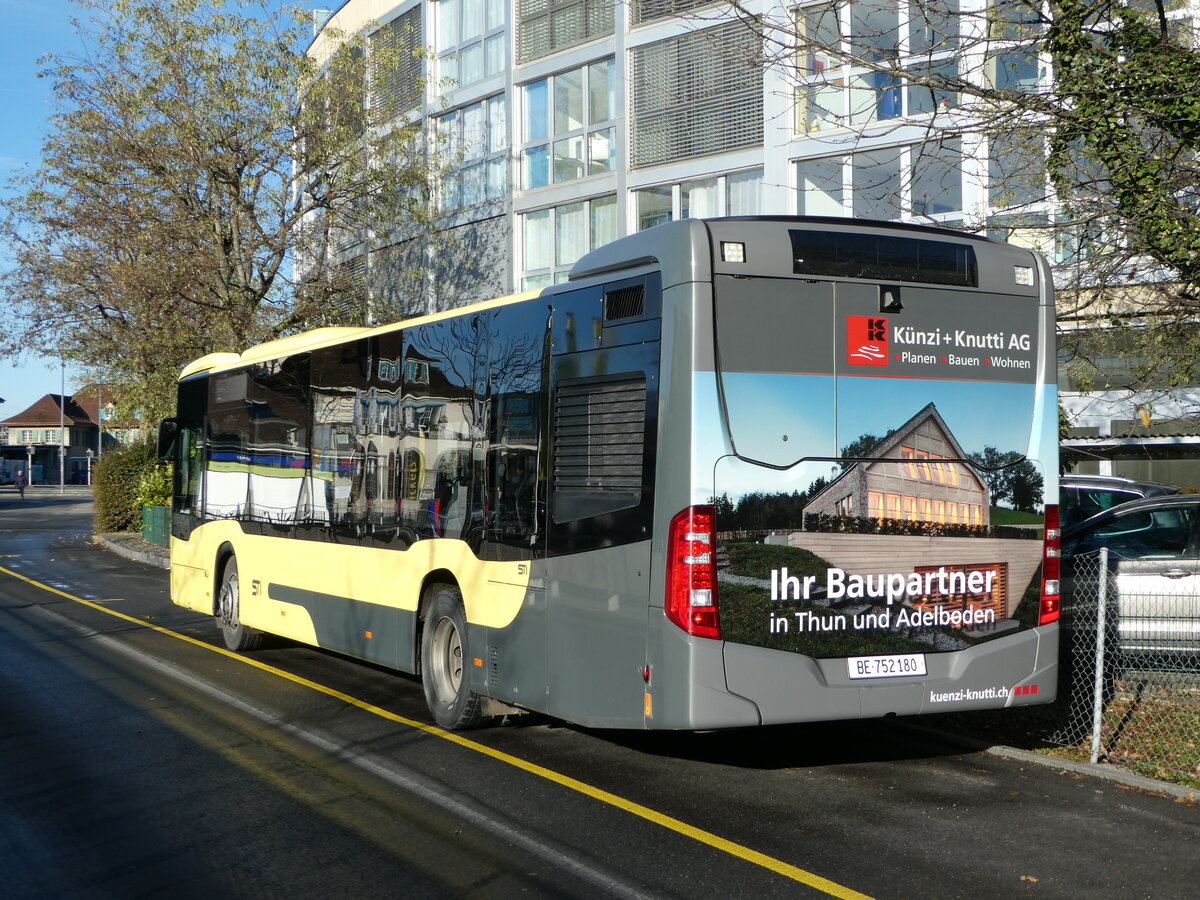 (243'483) - STI Thun - Nr. 180/BE 752'180 - Mercedes am 6. Dezember 2022 bei der Schirffl�ndte Thun